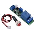 DC 12V Justerbar Timer Fördröjning Avstängning Modul Timing Relay Time Switch 1~10sek