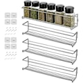 Miniatyrbillede 1 af 6: (4 stk) Organizer krydderhylde til skabsdør