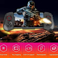 Miniatyrbild 4 av 4: Mobilspelskontroll för iPhone, Android, direkt spel, telefonkontroll Gamepad Joystick