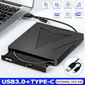 Pikkukuva 3 / 5: Ulkoinen DVD- ja CD-asema USB 3.0 Type-C Plug and Play -kannettava CD- ja DVD-asema
