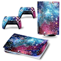 Miniatyrbillede 1 af 2: PS5-klistermærker, hud, wrap, dekal, beskyttelse til Playstation 5-controller Nebula
