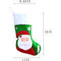 Miniatyrbild 2 av 3: Julstrumpor, 19 tum breda 3d tomte jul