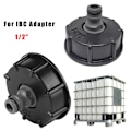 Miniatyrbild 1 av 5: 1/2 tum IBC Tank Adapter Anslutningskran