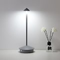 Pikkukuva 1 / 5: Latautuva pöytälamppu Creative Dining Touch Led Hotel Bar Kahvi Pina Pro Pöytälamppu Lampada Da Tavolo Dekoratiivinen pöytälamppu gray