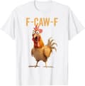 Funny T-shirt with chicken humor White White-FA- White L