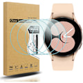 Miniatyrbillede 1 af 5: 4-pack hærdet glas til Samsung Galaxy Watch 4 (40mm) skærmbeskyttelse til Galaxy Watch 4 (40mm) Smartwatch [2.5D 9H hårdhed] [ridsefast]