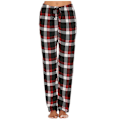 Pikkukuva 2 / 4: Miehet Pehmeät Flanelliruutuiset Pyjama Housut Sininen Ja Valkoinen XL Blue And White