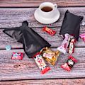 Miniatyrbillede 3 af 5: 100 stk. matsort varmeforseglelige poser Genlukkelige Zip Lock Pak L L