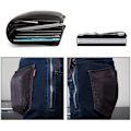 Miniatyrbillede 6 af 11: Kortholder i kulfiber RFID Sort - Julegave One size