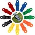 Miniatyrbillede 1 af 5: Multifunktionel teltklemme i plast, teltklemme, presenningklemme