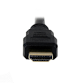 Miniatyrbillede 2 af 3: HDMI til DVI-D kabel 1,5m, Single-link, guld, Han 18+1 sort 150 cm black 150