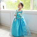 Pikkukuva 1 / 5: Tyttöjen Frozen Queen Elsa Prinsessamekko Cosplay-asu Joulujuhliin Hieno Pukeutuminen -g 3-4 Years