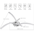 Miniatyrbilde 4 av 5: Moderne 18W Kristall LED Taklampe for Stue og Soveromsinnredning white