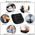 Miniatyrbilde 3 av 5: Sittepute/beltestol bil, sittepute/stolpute 40x40 kontorstol ergonomisk ortopedisk sittepute for spisebordsstoler svart Black