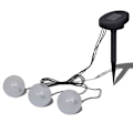 Miniatyrbillede 1 af 5: vidaXL Pool Lampe 3 LED Solenergi Vit 500