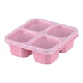 Miniatyrbild 8 av 11: 4-pack Snackcontainrar Delad Bento Snackbox 4 Fack R blue one-size