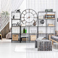 Miniatyrbild 2 av 5: Stringgardiner Dörr Mygggardin, Elegant Divider Tofs Gardin för heminredning, Skiljegardin för dörrar och fönster, Vit (100x200cm)