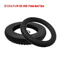 Pikkukuva 4 / 7: 12 tuuman renkaat 12 1/2 x 2 1/4 ( 62-203 ) Sopii moniin sähköisiin skoottereihin ja sähköpyöriin 12 1/2X2 1/4 Renkaat Inner Tube