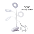 Pikkukuva 3 / 6: LED-pöytävalaisin kosketuskytkimellä, silmien suojaus, kiinnitettävä pöytävalaisin Three-block white ligh
