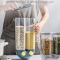 Miniatyrbild 3 av 4: Spannmålsdispenser, hel mat, förseglad transparent väggförvaring