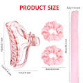Pikkukuva 2 / 3: Lämpövapaa Kiharrin / Heatless Curls - Kiharra hiukset ilman lämpöä pink 73