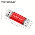 Pikkukuva 8 / 11: Microdrive 128GB 64GB 32GB 16GB 8GB 4GB USB Type C Nopea USB-muistitikku OTG Pen Drive Type-C