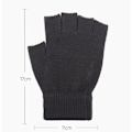 Miniatyrbillede 2 af 9: Fingerløse Handsker - Torgvantar Sort one size black