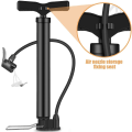 Miniatyrbilde 3 av 5: Sykkelpumpe, [120PSI rask oppblåsing] Bærbar gulvpumpe ergonomisk