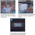 Miniatyrbild 3 av 5: Philips Saeco Aquaclean Vattenfilter 4-pack - Kompatibel med Philips kaffemaskiner-FA-