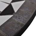 Miniatyrbilde 2 av 5: vidaXL Mosaikkbord svart og hvitt 60 cm 16000 black