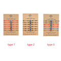 Miniatyrbild 3 av 5: 6 STK/ SET Evil Eye Armband Lucky 7 Knot type2