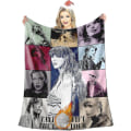 Miniatyrbild 3 av 5: Taylor Swift Sängfilt, Filt Sängkläder, Present Merch för Musikälskare, Taylor Party Sovrum Dekoration