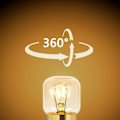 Miniatyrbillede 2 af 5: 3-pak 25W dæmpbar ovnlampe, E14 T22, 25W glødepære, H