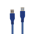 Miniatyrbillede 3 af 4: USB 3.0 Kabel - Han til Han - 1,0 meter blue 50