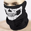 Miniatyrbillede 3 af 5: Multifunktionel Halsvarmer - Sort Maske med Tryk