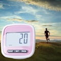 Miniatyrbillede 2 af 5: Joefnel Walk Skridttæller - Skridttæller til gåture med stort digitalt display, skridttæller til mænd, kvinder, børn, voksne og seniorer