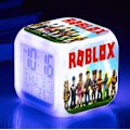 Pikkukuva 1 / 2: Roblox-herätyskello 7 väriä vaihtuva Anime-herätyskello lapsille lahjaksi B