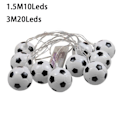Miniatyrbillede 3 af 5: LED Natlys Fe Lyskæde VARM HVID 3M20LEDS