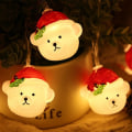 Miniatyrbilde 5 av 5: LED julelys Trelaterne Strip 7 7