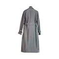 Pikkukuva 3 / 5: Naisten pitkä kaksirivinen trenchcoat, tuulenpitävä klassinen ohut takki PINK PINK 2XL