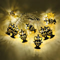 Miniatyrbilde 1 av 5: 1,65 m 10 LED Eid Mubarak lys Kareem Ramadan 13 13 13