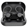 Pikkukuva 1 / 5: 20 tunnin toistoaika Uinti Vedenpitävät Bluetooth-kuulokkeet Dual Wear Langattomat urheilukuulokkeet Tws Ipx7-kuulokkeet Stereo musta Y