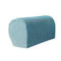 2 st/set Armstödsskydd för fåtöljer, soffor, halkfria armstödsskydd för fåtöljer, stretchiga stolssofföverdrag för armstöd, stretch d-FA- Light blue