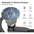 Miniatyrbillede 1 af 2: Bluetooth-headset til mobiltelefon, håndfri