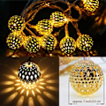 Miniatyrbillede 3 af 5: Led lyskæde Fe-lys VARM HVID 3M 20LEDS USB 3M varm w