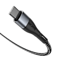 Miniatyrbilde 4 av 5: Baseus Catxc-q01 Sink Magnetic Series 100w Pd Usb-c / Type-c til Usb-c / Type-c Hurtiglading Datakabel