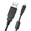 Pikkukuva 4 / 5: 12-nastainen USB-datakaapeli Olympus E330 E-410 E-510 E520 SZ-10 SZ-30 SZ-20 CB-USB5 U410 -digitaalikameroille