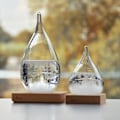 Miniatyrbillede 3 af 3: Stormglas, Storm Drop - Stor transparent 1079