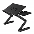 Miniatyrbillede 1 af 6: Tatkraft, Einstein - Laptopbord med indbygget ventilator black 1750