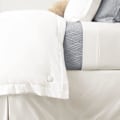 Miniatyrbillede 4 af 6: Tækkelås til dynebetræk 4X Hvid Hvid white one size